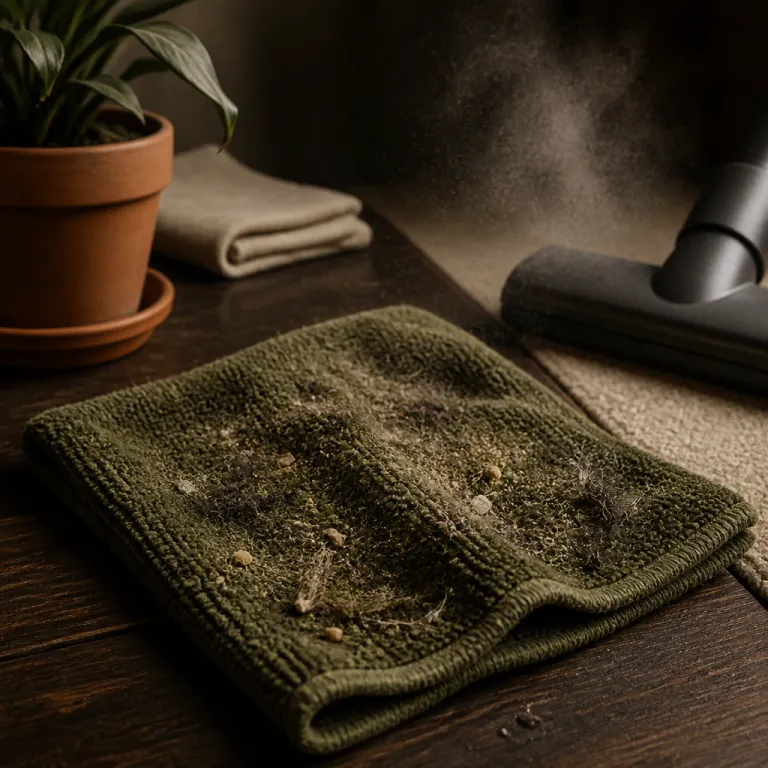Dépoussiérage humide contre aspiration sèche : ce que la microfibre mouillée capture quand l'aspirateur remet en suspension