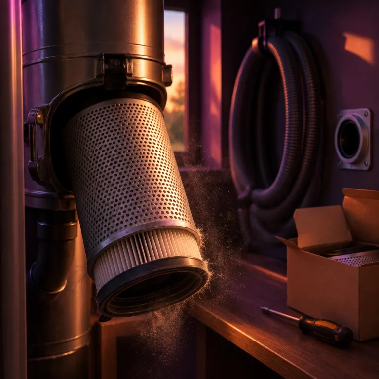 Filtre d’aspiration pneumatique : l’atout discret d’une maison propre et automatisée