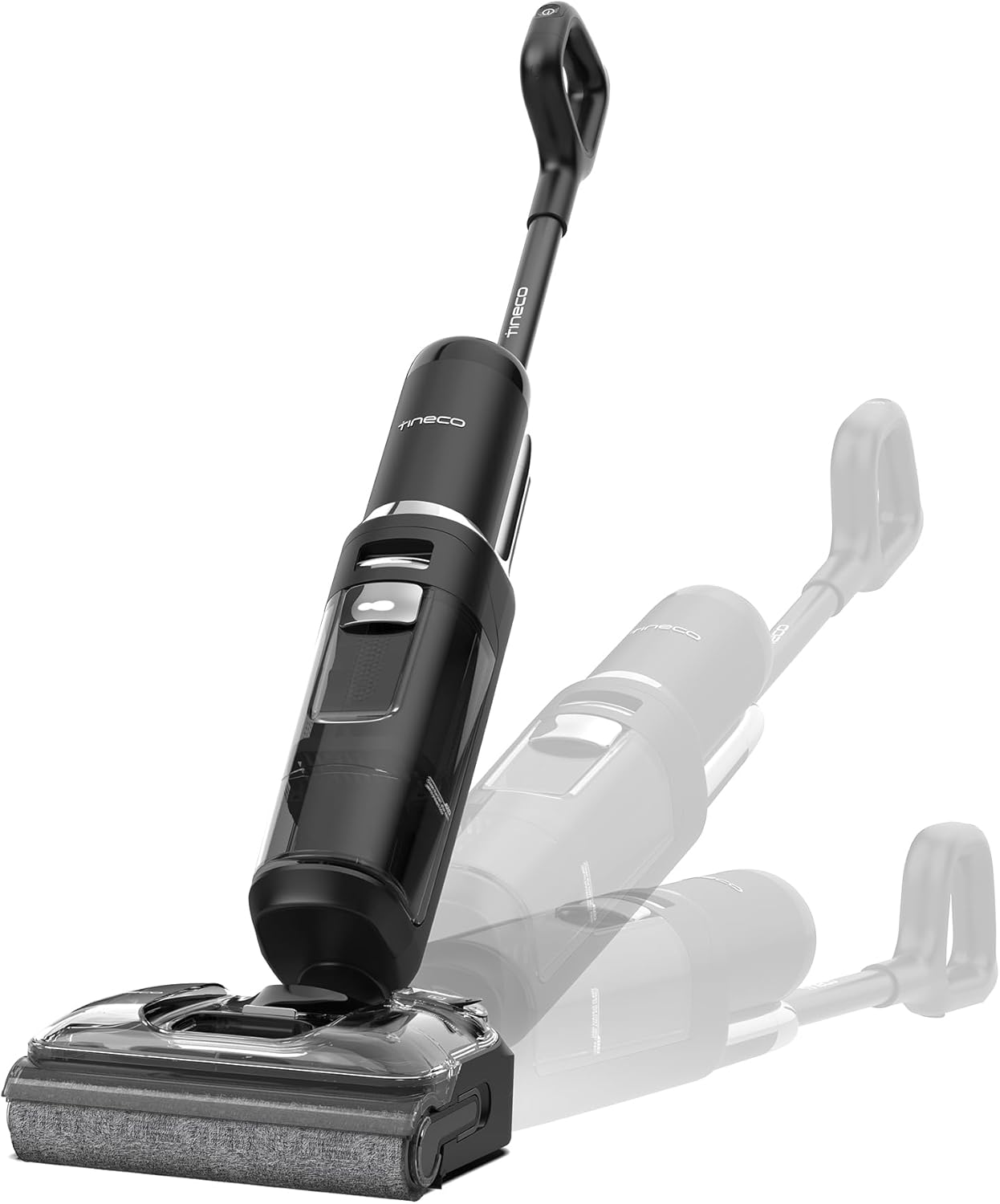 Tineco Floor One S7 Stretch Ultra Aspirateur Laveur, Aspirateur Balai sans Fil, Anti-emmêlage, Plat à 180°, Autonomie de 50 Minutes, Auto-Nettoyage Flashdry à 85°C, Nettoyage des Bords de Deux Côtés