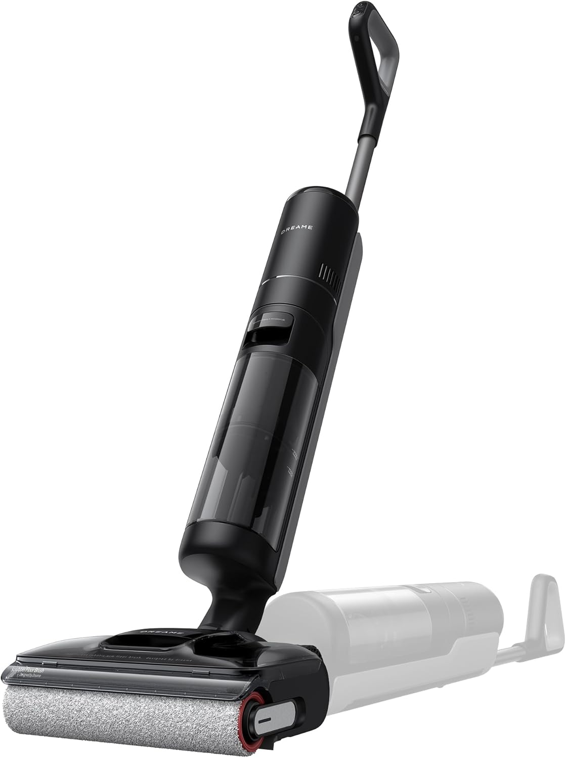 H12 Pro FlexReach Aspirateur Laveur, portée à Plat à 180°, séchage 5 Min, Aspiration 18 kPa, Lavage à Chaud à 90 °C, Nettoyage Deux Bords, 50 Minutes de Nettoyage