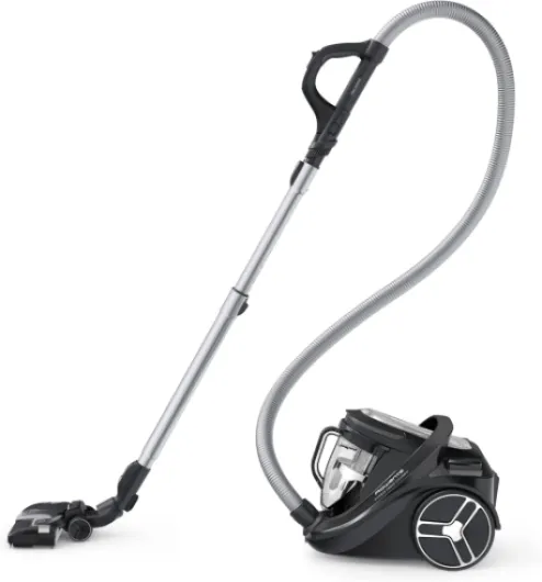 Aspirateur sans sac, Silencieux 59 dB(A), Consommation énergétique ultra-basse, Filtration haute efficacité, Rayon d'action 12 m, Fabriqué en France, Silence Force Cyclonic Effitech RO7935EA Tête d'aspiration Sofa / Parquet