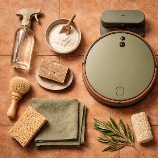 Nettoyage de la maison : produits naturels efficaces pour un intérieur sain et automatisé