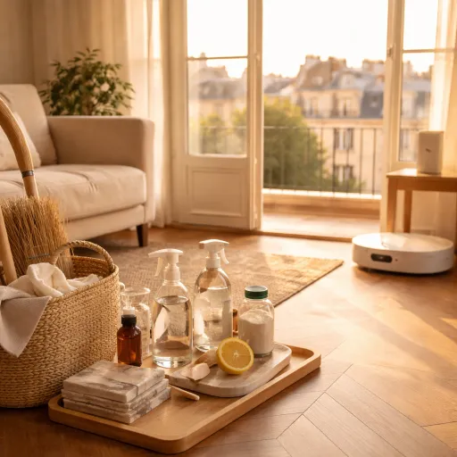 Nettoyage maison écologique à Paris : équipements et recettes pour un intérieur sain et automatisé