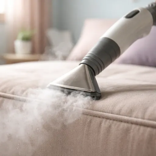 Nettoyage vapeur sans chimie : ce que 100 degres font vraiment aux acariens et aux virus