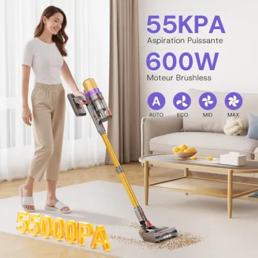 Test Aodebiao V16 : un aspirateur balai costaud qui vise clairement le Dyson, sans le prix