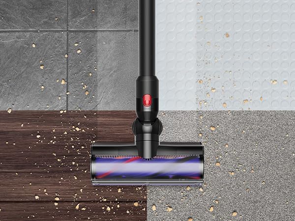 V8 Cyclone Aspirateur Balai sans Fil – 150 AW, 60 Min d’autonomie, Brosse Motorbar Auto-démêlante, Accessoires Combines