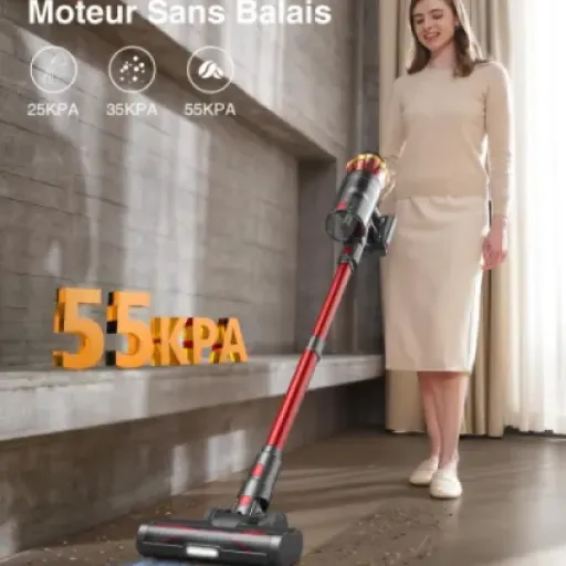 Test Bulelink G10 650W/55KPA : un aspirateur balai costaud qui vise clairement Dyson sans le prix