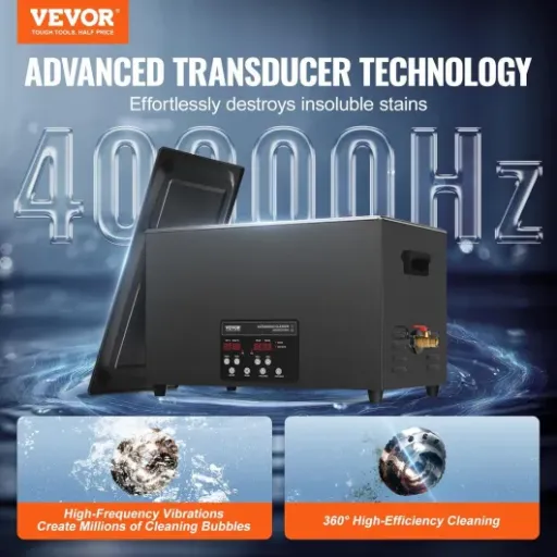 Test VEVOR Nettoyeur à Ultrasons 30 L : le gros bac qui fait le ménage à votre place (ou presque)
