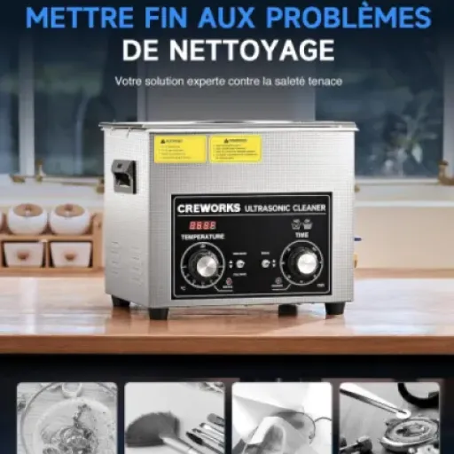 Test CREWORKS 10L : le bac à ultrasons costaud qui fait le ménage sans finesse