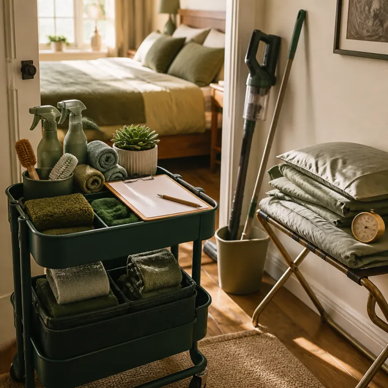 Turnover Airbnb en haute saison : le protocole de deux heures qui tient sur la note d'or